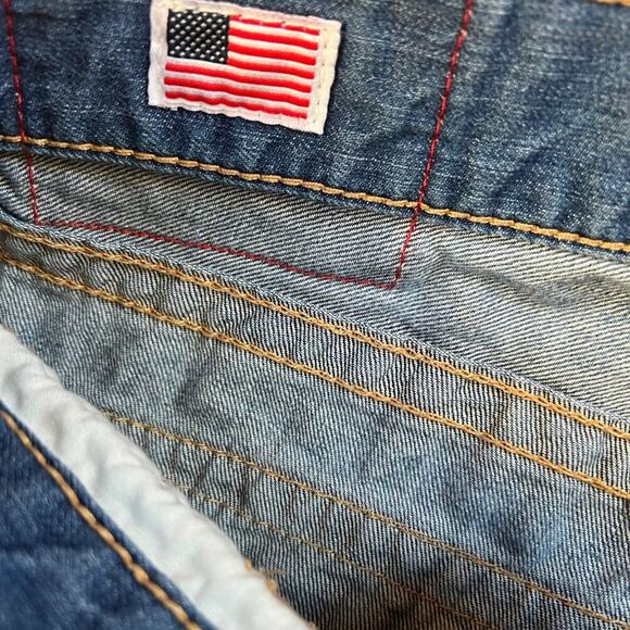 TRUE RELIGION cotton denim jeans, men's size 34 x 32 - Picture 4 of 12